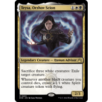 MTG オルゾフの御曹子、テイサ/Teysa, Orzhov Scionシリアル Teysa, Orzhov Scion (ZHS) - Foil Extended Art RVR - S-Chinese NM